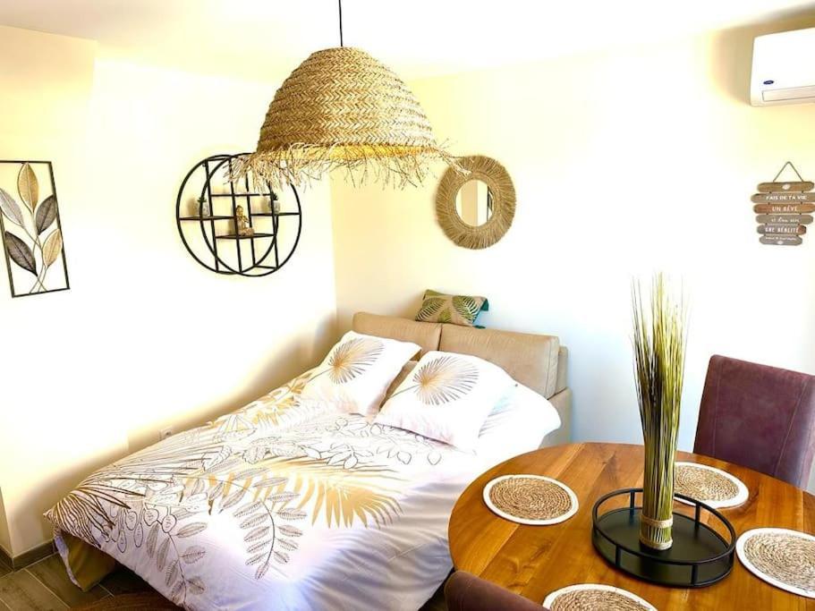 L'Evasion - Climatise - Jardin - Plage - Jacuzzi Perpignano Esterno foto
